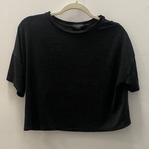 Banana Republic Black Short Sleeve Tee